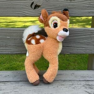 Vintage 1992 Disney Bambi plush 13” bendable